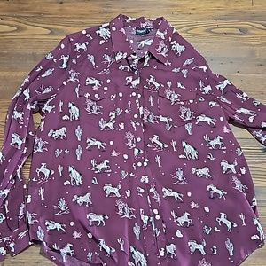 Cruel Girl button down shirt